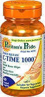 VITAMIN C-1000 mg. with ROSE HIPS Time Release ��Ҵ 60 ���